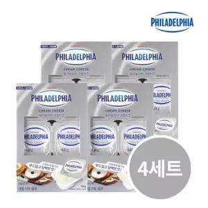 [필라델피아]크림치즈 포션 16.67g 4팩 (총 24개)