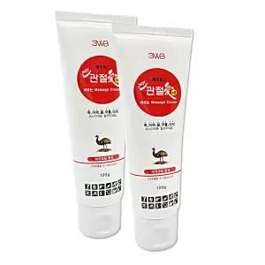 웰빙헬스 관절애 마사지크림 튜브형 120g x2개