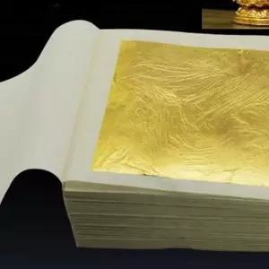 24k 순수 금박지 금공예 100매 부처님 순금박 공예용 그림 네일 금박 호일 미술