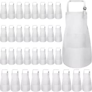 한데포 35 아티스트 앞치마 조절 가능한 셰프 요리용 주방 그릴 페인팅