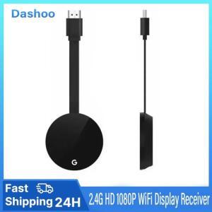 HDMI 호환 디스플레이 동글 무선 WiFi 미라스크린 크롬캐스트 구글 미디어 스트리밍 비디오 TV iOS/안드로