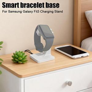 [호환품]삼성 호환 갤럭시 호환 핏3 팔찌 충전 거치대(충전기 미포함) 무선 스탠드 스마트 호환워치 보관
