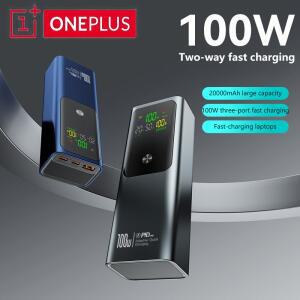 ONEPLUS100W 보조베터리 100000mAh 고속 충전 대용량 디지털 디스플레이 노트북 전화 스팀용 휴대용 보