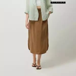 시슬리 포커스 니트 밴딩 H라인 스커트 SASKC2631