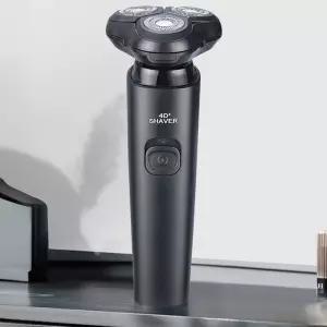 스콜드 3헤드 전기 면도기 코털 구레나룻 트리머 건식 습식 면도 물세척 아이큐샵