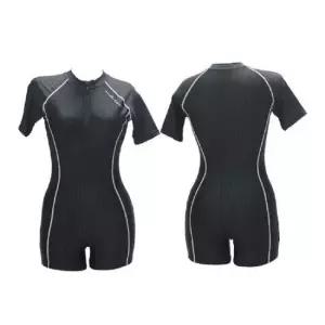 여자수영복세트 수영장 바다 해변 반팔지퍼 여성수영복 AB502