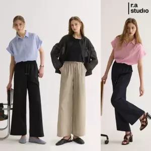 [라스튜디오] 26SS 에어리 썸머 여성 팬츠 3종