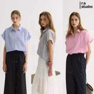 [라스튜디오] 26SS 에어리 클라우드 여성 셔츠 3종