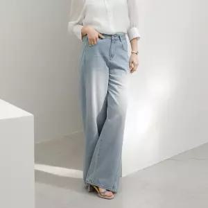 사이드절개데님팬츠