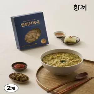 [한끼푸드] 한끼전복죽 활전복죽 밀키트 200g, 2팩, 3인분, (총 400g)