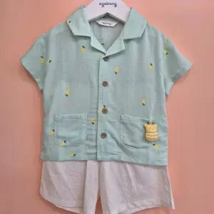 [아가방]마요레몬반팔5부상하 01T323028_CJ