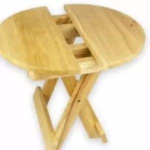 ( )원형 나무 의자 인테리어식탁의자 소형의자 접이식테이블의자