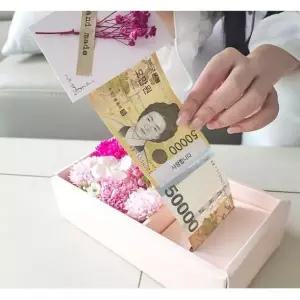 이벤트 어버이날 용돈박스 부모님 반전 카네이션 플라워 생신