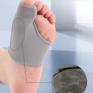 남녀 공용 엄지 발가락 분리 교정 보호 실리콘  패드 밴드 덧신 깔창 양말 신축 티눈