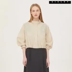 시슬리 [아울렛] 젤로 모크넥 크롭 점퍼 SAJPC4431_BE