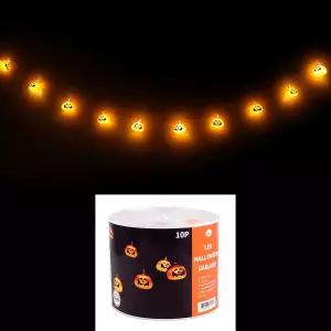 LED할로윈파티 호박바구니 가랜드 용품 LED가