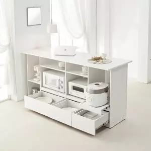 [텐스페이스]클리 1700 LPM 사각 홈바 테이블 서랍형 MD5329 (수도권무배)