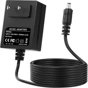 쿠루이 모니터용 12V 전원 코드 24E4 24N50C 24N1 24N1A 22N1 21.5 24인치 LED 풀 HD 1080P 커브드 게이밍