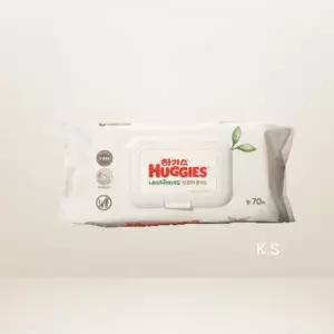 하기스 네이처메이드 생분해물티슈 휴대용 20매X12팩(1박스)