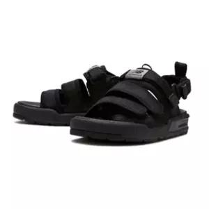 [NS홈쇼핑]뉴발란스 스트라이프 캐주얼 로고 샌들 블랙 SD3205EBB[35877125]