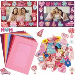 스노블티 26 의 날 액자 공예 키트 36 펠트 DIY 사진 225 생일 선물 엄마 스티커 할머니 가족 시간 활동