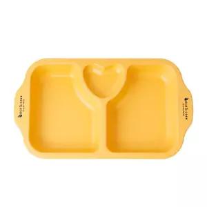 어린이 옥수수 간식 식판 식기 나눔 유치원 그릇 분리 1개 접시