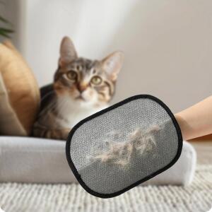 애완동물 제거 장갑 양면 재사용 가능한 청소 정전기 도구 고양이 그루밍