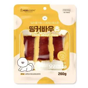 오리고기껌 강아지껌 오리 3개입 길이 약20CM 세트 덴탈 애견 고기