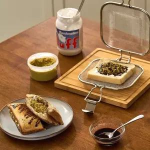 [바겐슈타이거] 올스텐 샌드위치 토스트 메이커 메쉬망 오븐 에어프라이어용