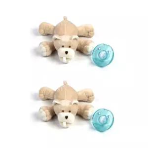 메리메이어 분리형 애착 인형 실리콘 쪽쪽이 베어 X2