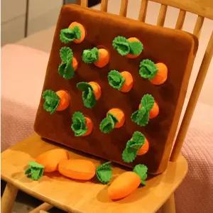 당근 찾기 놀이  강아지 노즈워크 매트 간식찾기 장난감