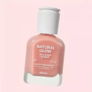 오호라 내추럴 글로우 밀크시럽 네일 강화제 로즈힙 15ml 1개 4695624
