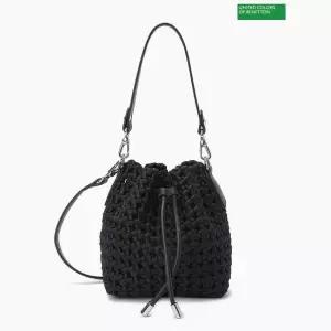 베네통 [아울렛] 짜임 복조리 백 BCBGA5631