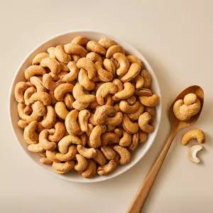 [꿀이구마] 특등급 가염 껍질 깐 구운 캐슈넛 500g x 2봉