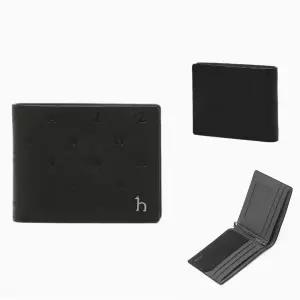 [AK분당점] [헤지스ACC] 블랙 음각패턴 소가죽 머니클립 HJWA5F562BK