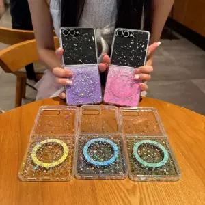 반짝이 맥세이프 호환 갤럭시 Z FLIP FOLD 제트 플립 폴드 7 6 5 4 3 케이스