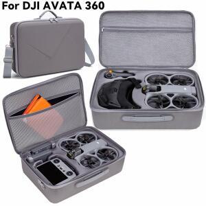 DJI호환 아바타 360용 충격 방지 휴대 케이스 드론 고글 N3 RC 2 리모컨용 하드 쉘 방수 보관 가방