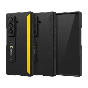 [내셔널지오그래픽] 갤럭시Z폴드7 마그네틱 힌지 커버 슬림 스탠드 케이스