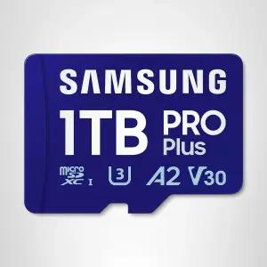 플러스 마이크로SD 메모리 카드 + 어댑터 1TB MicroSDXC 최대 180MB /s 풀 HD 및 4K UHD UHS-I C10 U3 V30