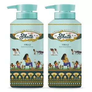 무궁화 샤워때비누 사해소금 바디솝 500ml X 2개