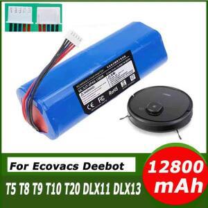 5200mAh 14.4V 로봇 진공 청소기 스위퍼 교체 배터리 (에코백스 디봇 X1 오즈모 T5 T8 T9 950 DX9G DLX11-5