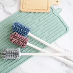 물병 텀블러 부드러운 국산 실리콘 솔 간편한 세척브러쉬 유리병