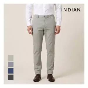 [매장정품] 인디안 [INDIAN] 면 워싱 슬림 밴딩 팬츠_MIVDL4S1361 2133892