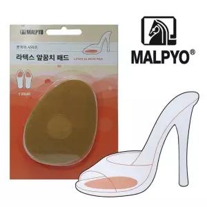 신발앞꿈치보호 깔창풋패드 하이힐용 라텍스쿠션 2P 깔창 풋패드