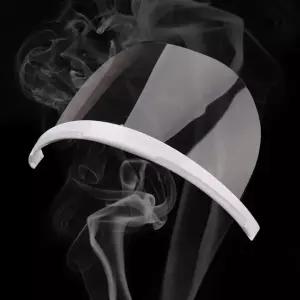 [하프클럽/알티피아]업소위생마스크 음식 식당 장시간착용 끈조절가능 투명마스크 곡선형