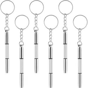 시마로 6피스 미니 안경 드라이버 키트 휴대폰 전자제품 보석 및 시계 수리용 3-in-1 스테인리스 스틸 정밀