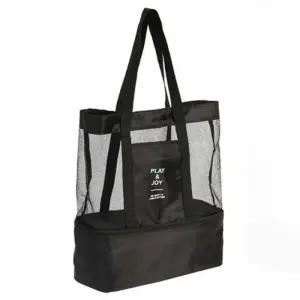 [라일리] Rly 아이스 메쉬백 블랙 해변가방 백