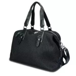 [라일리] Rly 여행 보스턴백 블랙 메쉬 빅사이즈 숄더백