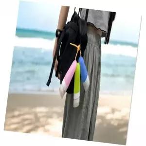 ( )실리콘 고리공병 60ml 실리콘튜브용기 튜브공병 휴대용공병 화장품튜브 여행용공병