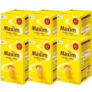 동서 맥심 모카골드 커피믹스 180T x 6개